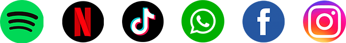 Redes Sociais e Apps Preferidos